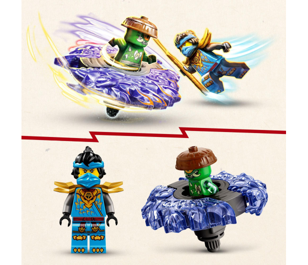 LEGO NINJAGO 71849 Nya kontra zmutowany potwór na spinnerze - 1473531 - zdjęcie 8